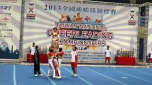 Cheerleaders' performance