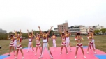 Cheerleader Show in University Anniversary Ceremony