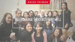 Exchange student farewell party in Asia University, Taiwan