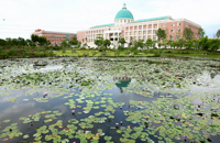 Taiji Lake in AU campus