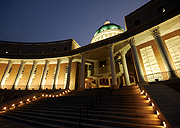Night view of Administration Building