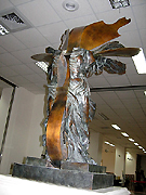 Statue by Arman, 