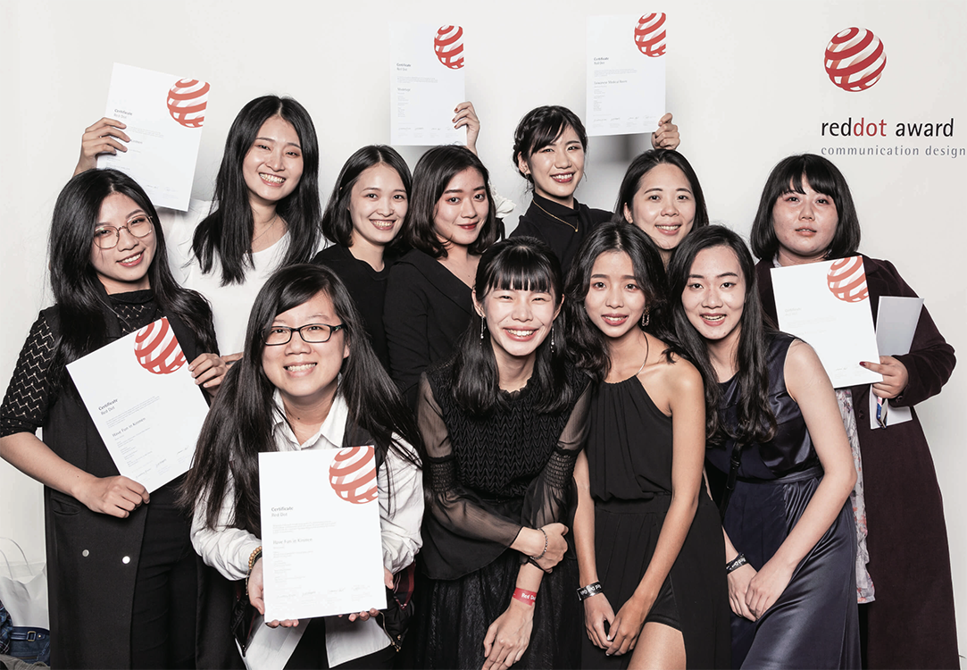 Students Participate in Red Dot Design Competition