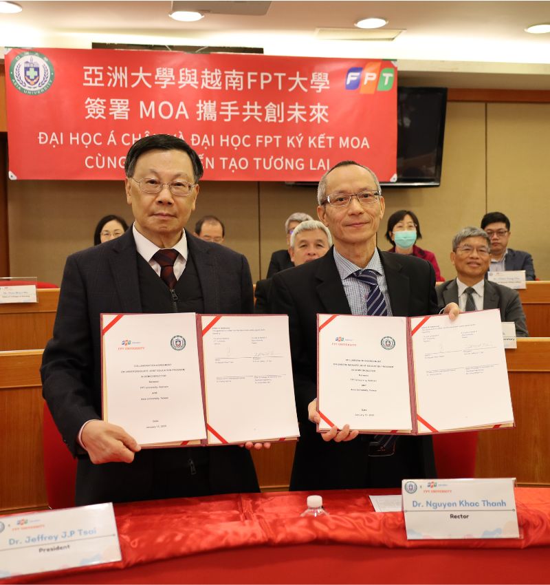 President Nguyen Khac Thanh of FPT University Leads Delegation to Asia University, Taiwan to Advance Semiconductor Talent Development in Vietnam